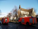 Brand in Kirche Koeln Muelheim Tiefenthalstr   P42